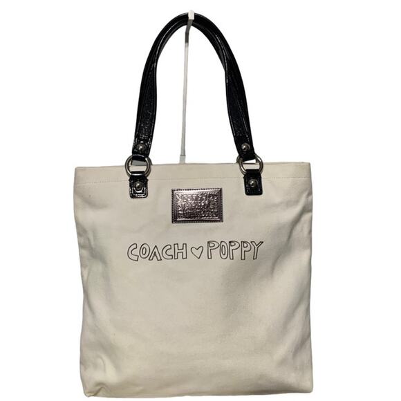 Coach Special Limited Edition Rare Poppy Pepper Slim Tote 2010 - Picture 2 of 11